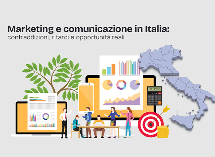 Un quadro articolato e onesto dello stato del marketing e della comunicazione in Italia, con le sue contraddizioni, i ritardi e le opportunità reali.